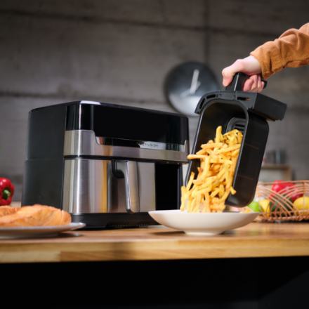 Karstā gaisa friteris Dual Easy Fry & Grill