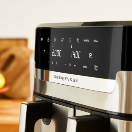 Karstā gaisa friteris Dual Easy Fry & Grill