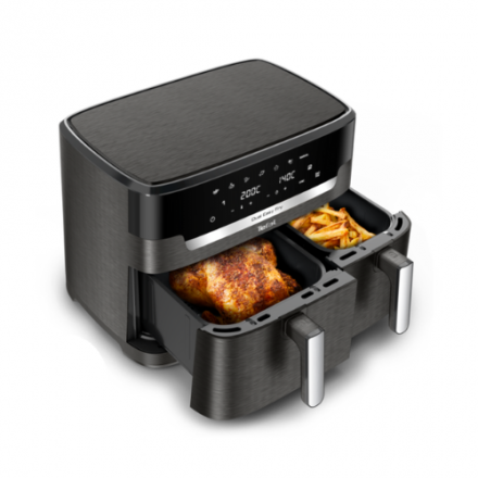 Karstā gaisa friteris Tefal Dual Easy Fry XXL