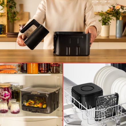 Karstā gaisa friteris Tefal Easy Fry Silence 7L