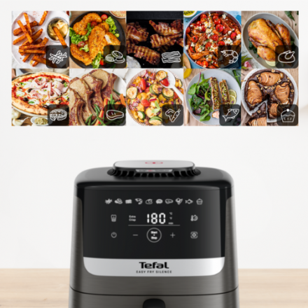 Karstā gaisa friteris Tefal Easy Fry Silence