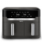 Karstā gaisa friteris Tefal Dual Easy Fry XXL