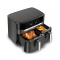 Karstā gaisa friteris Tefal Dual Easy Fry XXL